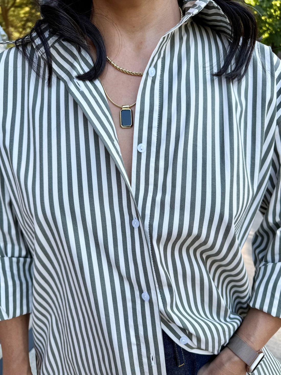 Relaxed Button-Up