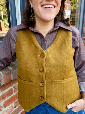 Button-Front Vest