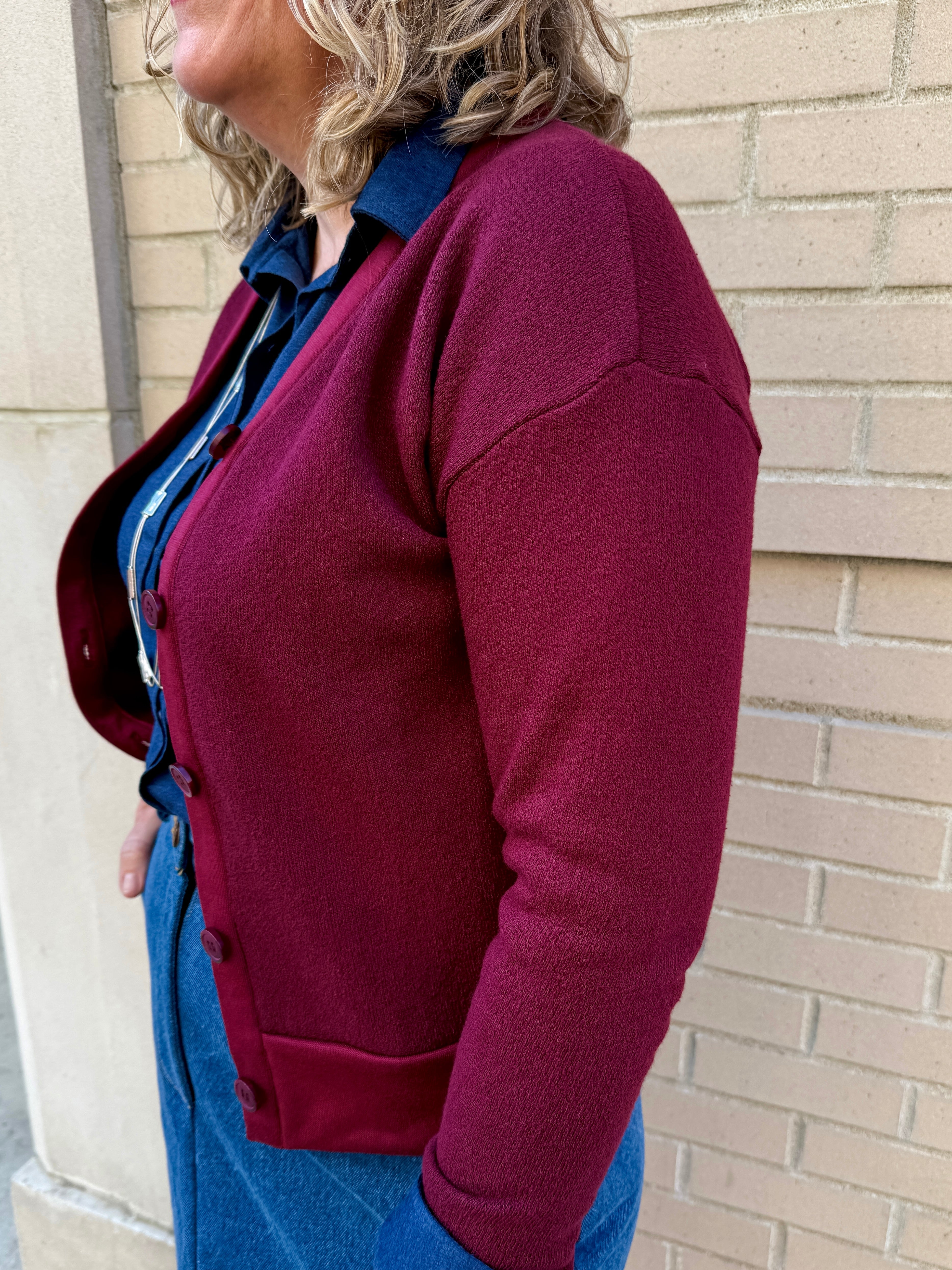 Button Front Cardigan