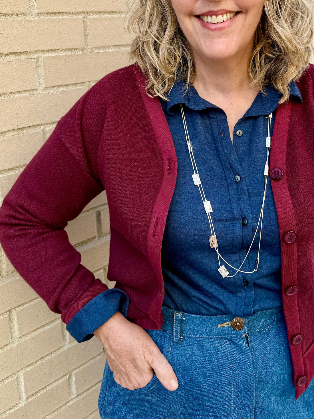 Button Front Cardigan