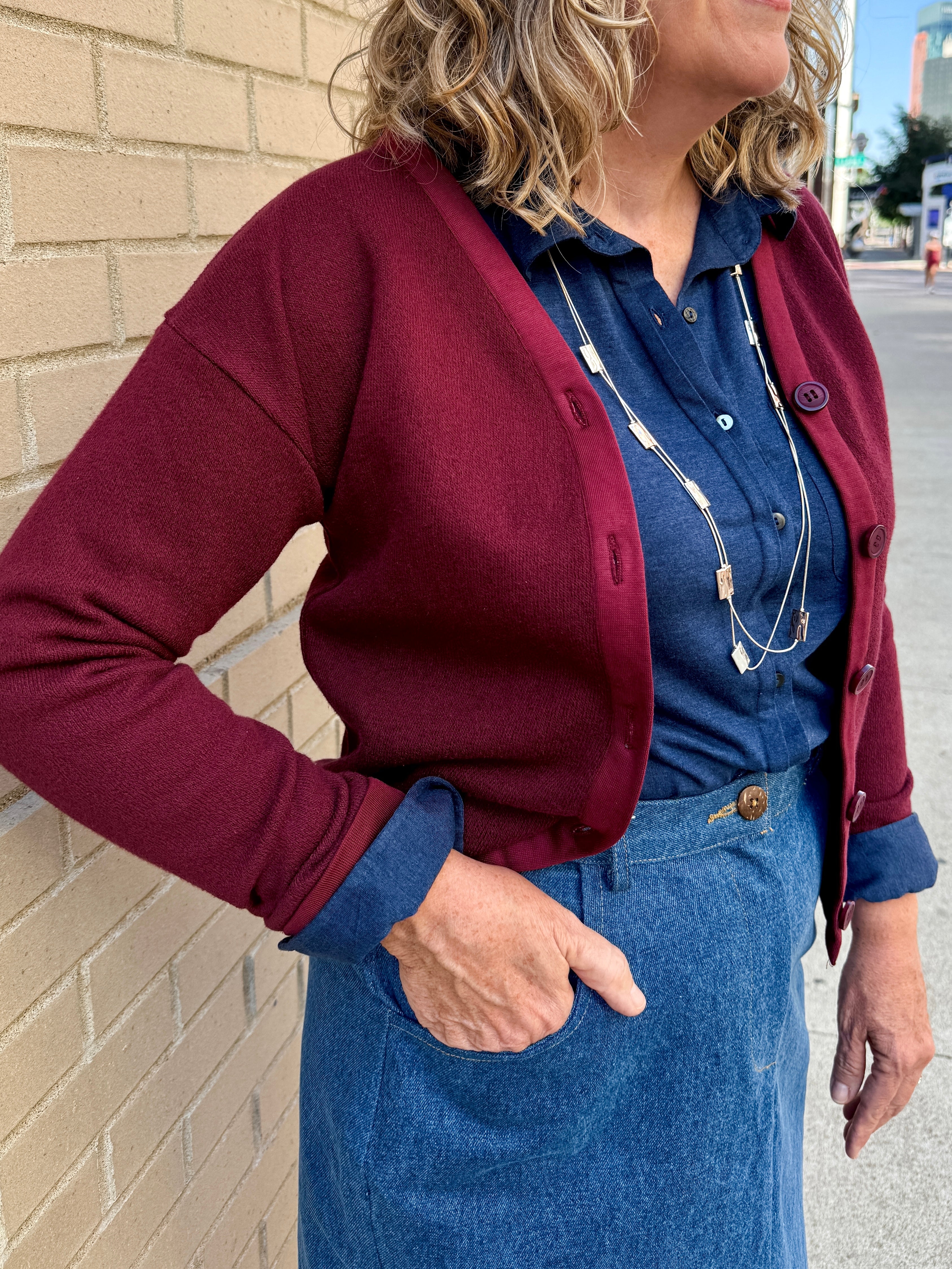 Button Front Cardigan