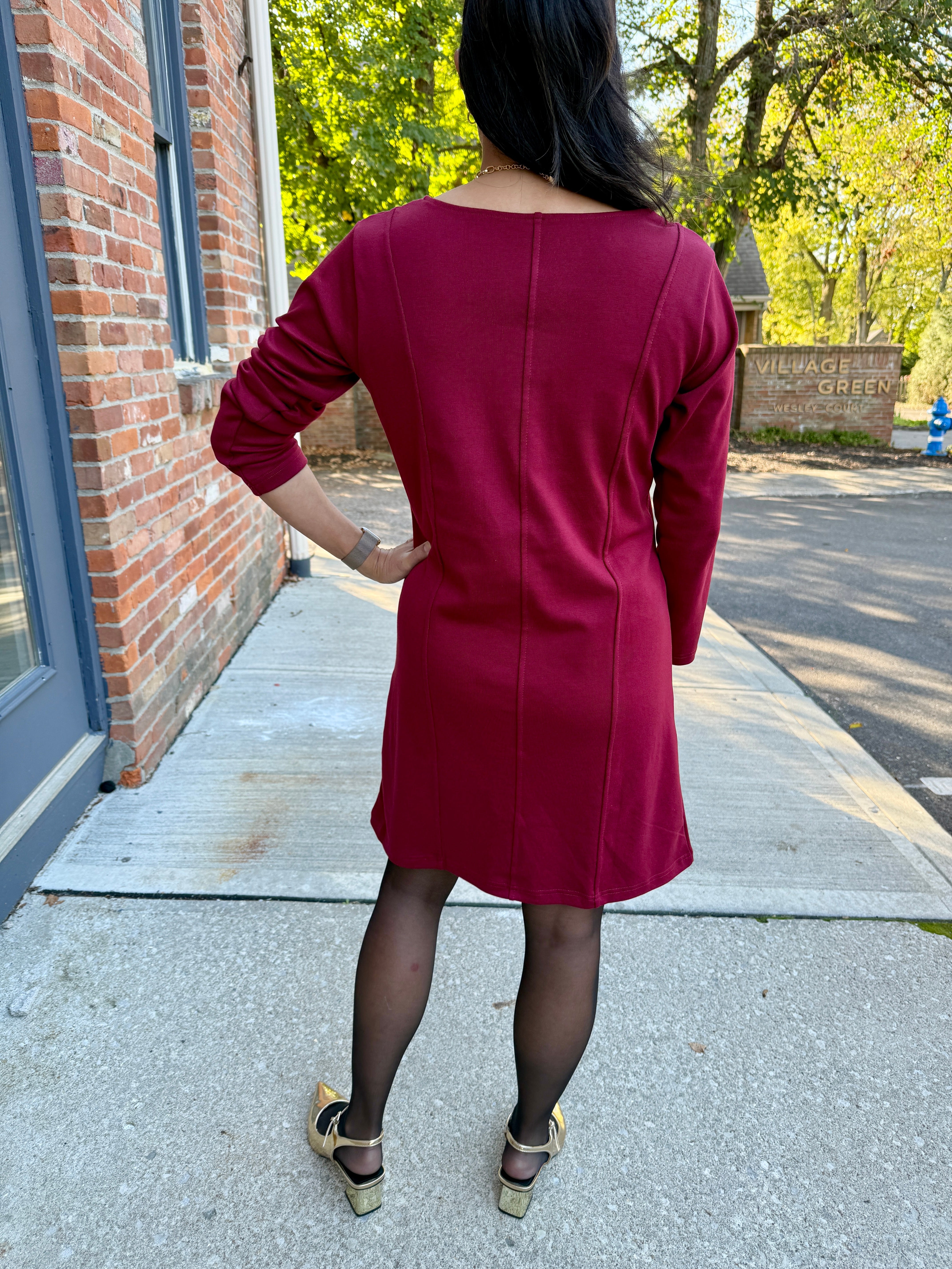 Arden Pocket Shift Dress