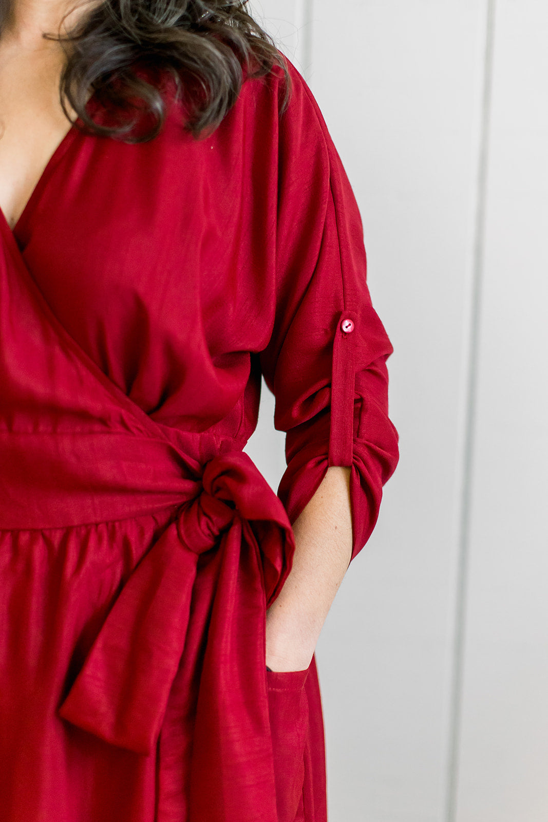 Wrap Around Party Dress