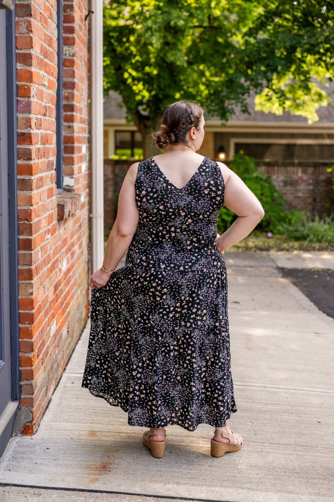 Meryl Sleeveless Tiered Maxi Dress