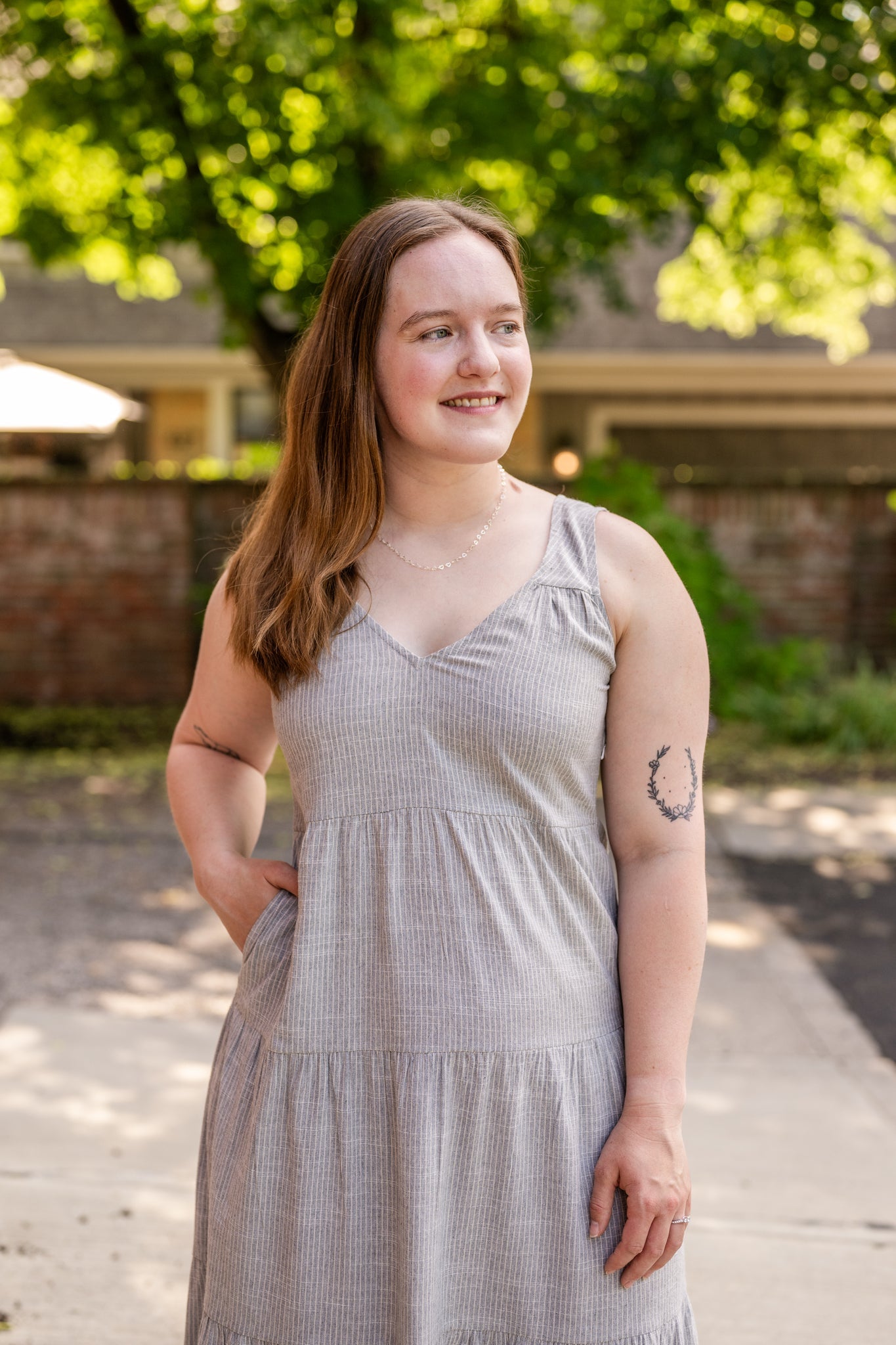 Meryl Sleeveless Tiered Maxi Dress