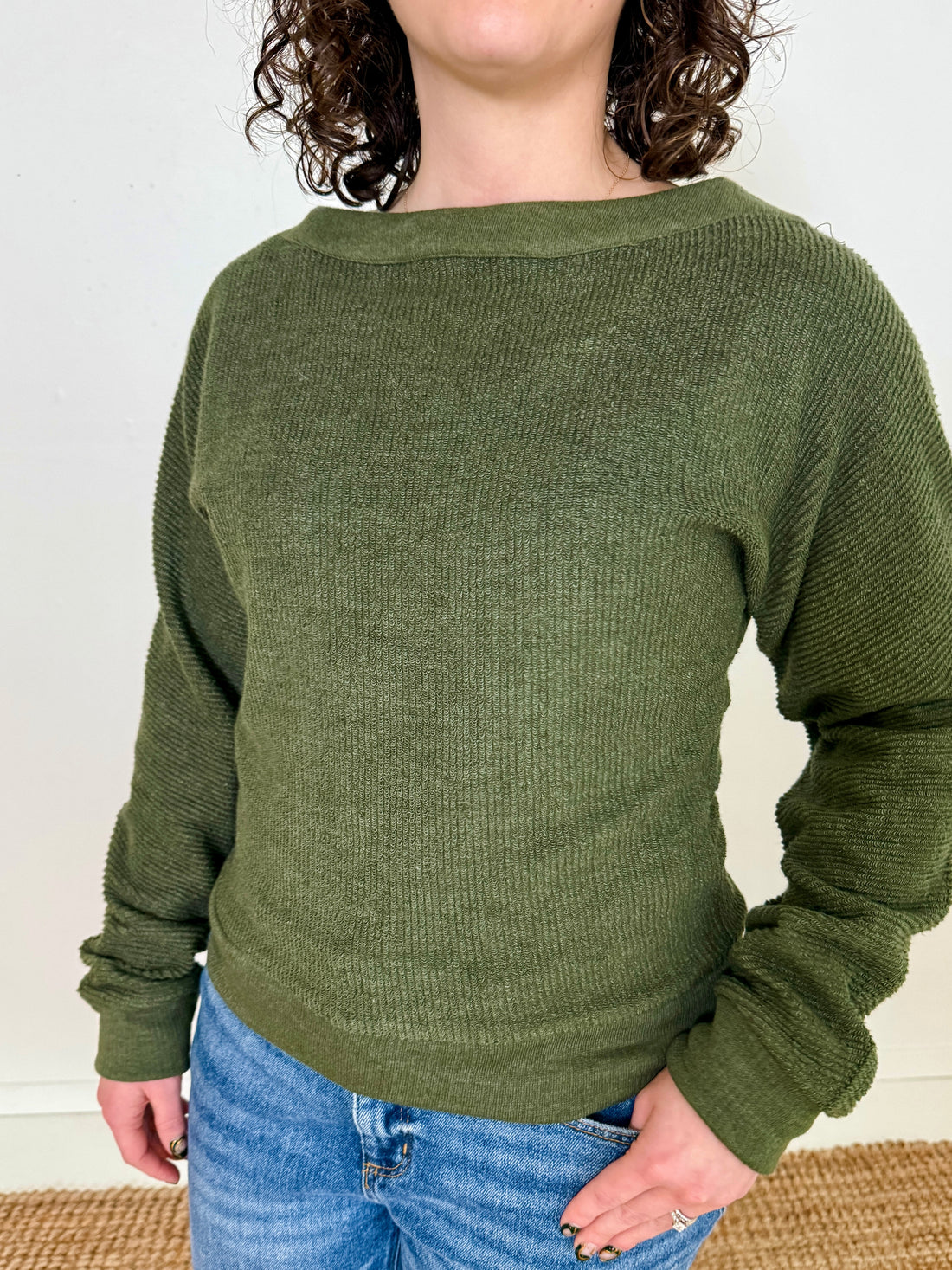Boat Neck Sweater