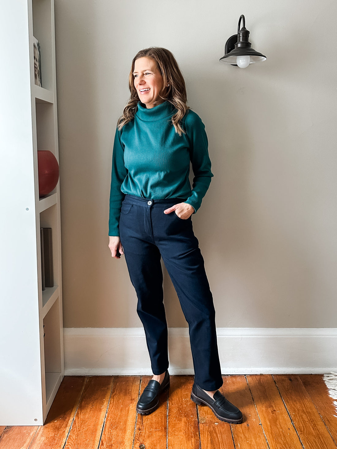 Mock Neck Relaxed Body Suit