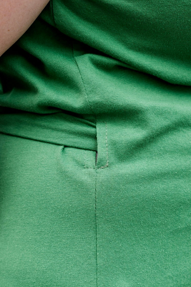 Knit Wrap Dress Mini